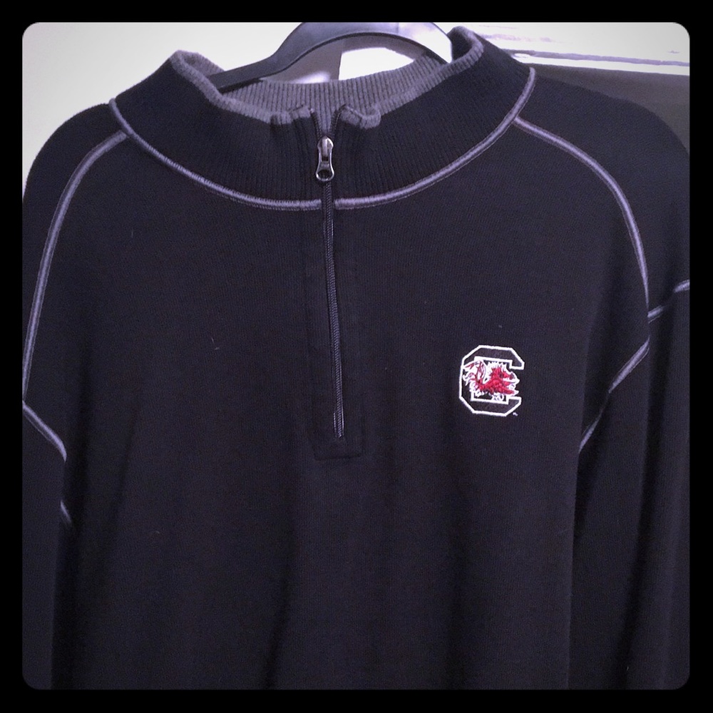 XXL South Carolina Quarter Zip Sweater